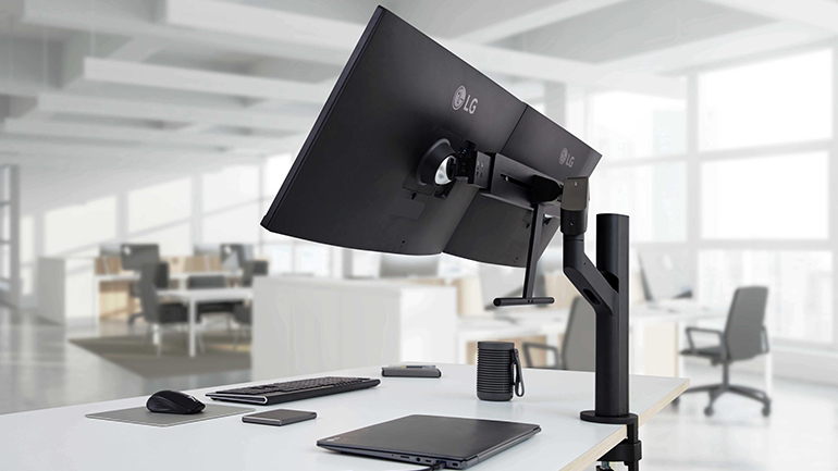 Νέες LG εργονομικές οθόνες δεύτερης γενιάς, σχεδιασμένες να προσφέρουν μέγιστη άνεση σε όλους τους χώρους εργασίας